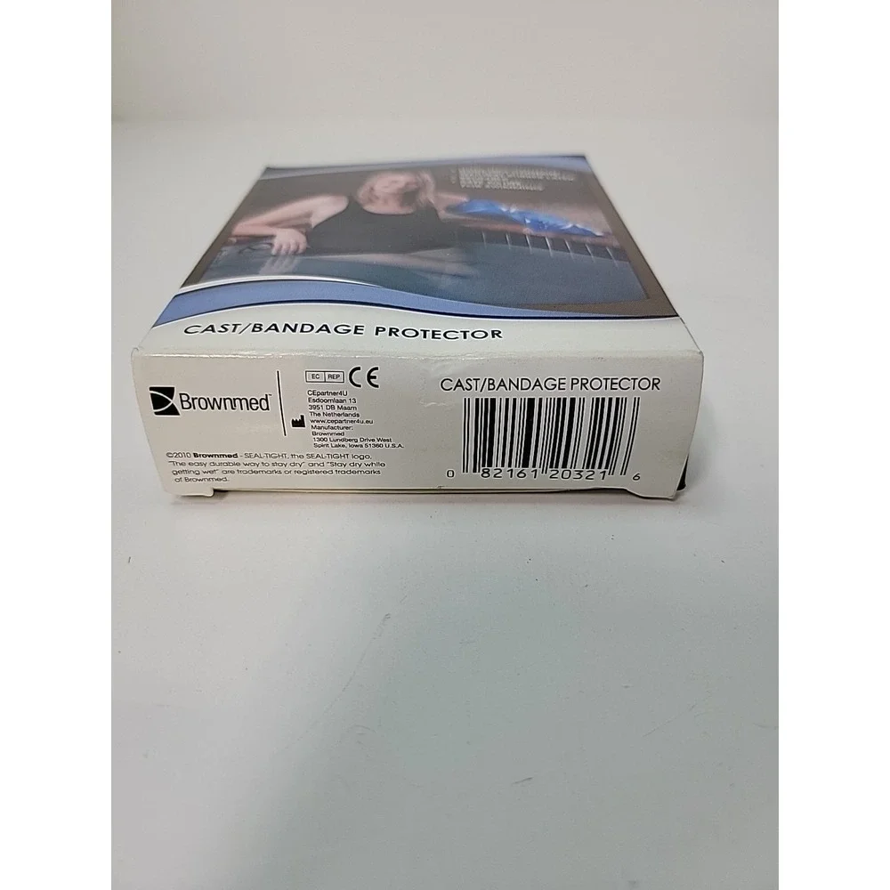 Arm Cast Bandage Protector‎ Seal Tight Adult Long 33in Length Blue